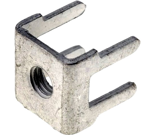 Conector pcb, pt papuc, M4, PCB-1M4