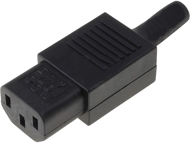 Mufa alimentare mama, IEC 60320 AC, 10A, PX0587, BULGIN