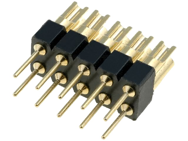 Bareta tata, 2x5 pini, 2.54mm, ZL210-2X5P