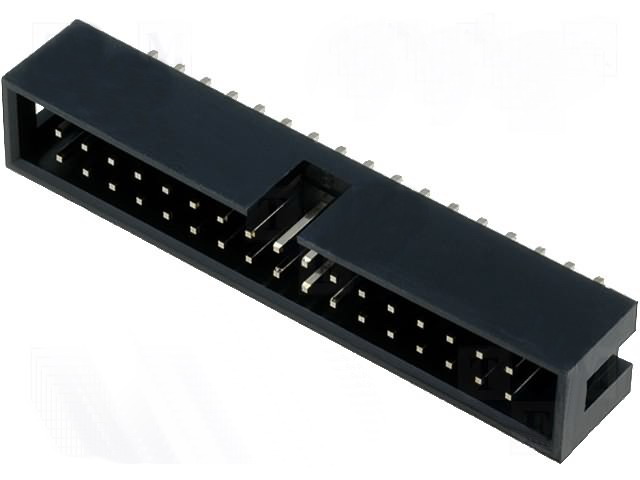 Conector tata, IDC, 26 pini, 2.54mm, ZL231-26PG