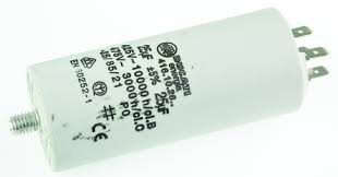 Condensator pornire motor, 25uF, 425V, papuc, surub, 4.16.10.26.64  DUCATI