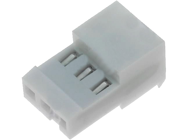 Conector mama, MTA100, 3pini, pas 2.54mm, 3-640441-3, TYCO