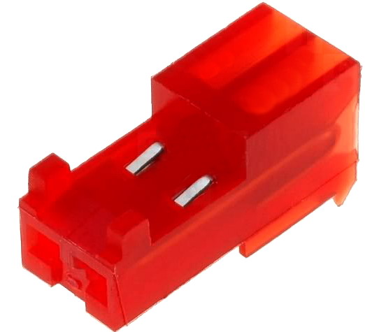 Conector mama, 2 pini, MTA100, 2.54mm, 3-643813-2