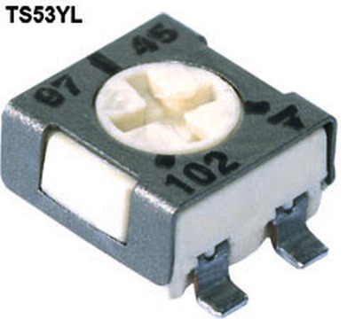 Semireglabil 220R, smd, TS53YL200R, VISHAY