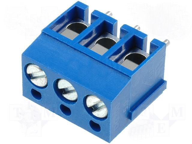 Conector pcb, 3 PINI, 10A, RM5, DG300-5.0-3P12