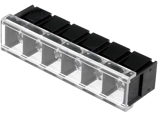 Conector 20A, PCB, 6pin, 10mm, DG58C-B-6P13