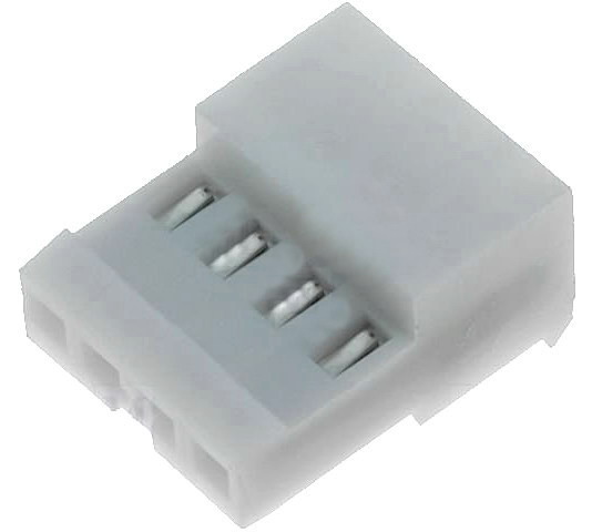 Mufă; cablu-placă; mamă; PIN: 4; 2,54mm; IDC; pe cablu; RM2.54, MTA100, 3-640441-4, TYCO