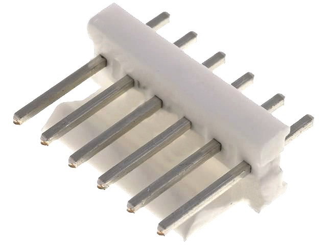 Soclu tata MTA100, 6pini, pas 2.54mm, 640456-6