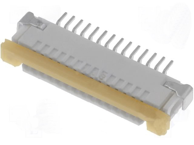 Conector panglica FFC/FPC, 16pini, 1mm, contacte sus, 52207-1685, MOLEX