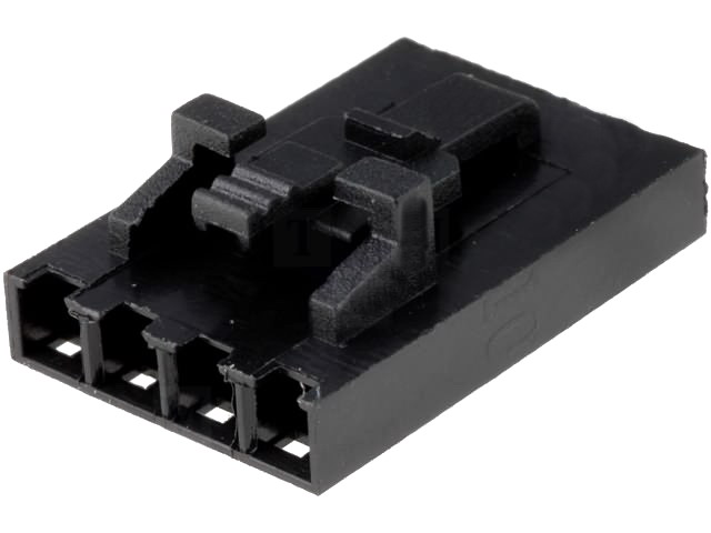 Conector mama, NCDG, 4pini, 2.54mm, NCDG-04