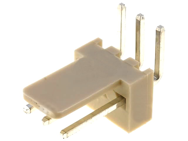 NS25-W3K Soclu tata 2.54mm, in unghi 3pini