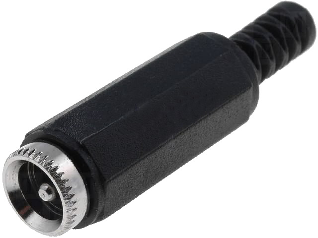 Mufa alimentare DC, tata, 5.5x2.1mm, PC-GP2.1