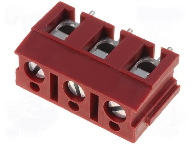 Conector pcb, 3 pini, 24A, 500VAC, RM7.5, TB-7.5-P-3P