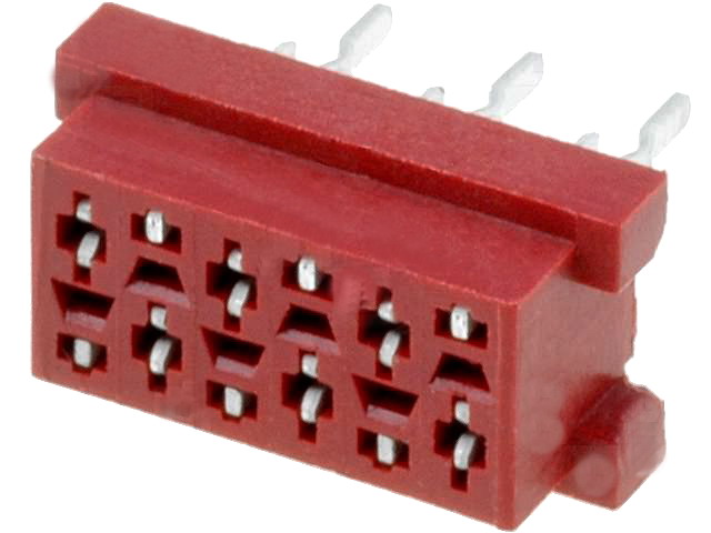 Conector IDC, MICRO-MATCH, 6pini, mama, TMM-4-0-06-2