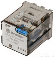 Releu 24VDC, 3PDT; 16A/250VAC; 62.33.9.024.404, FINDER