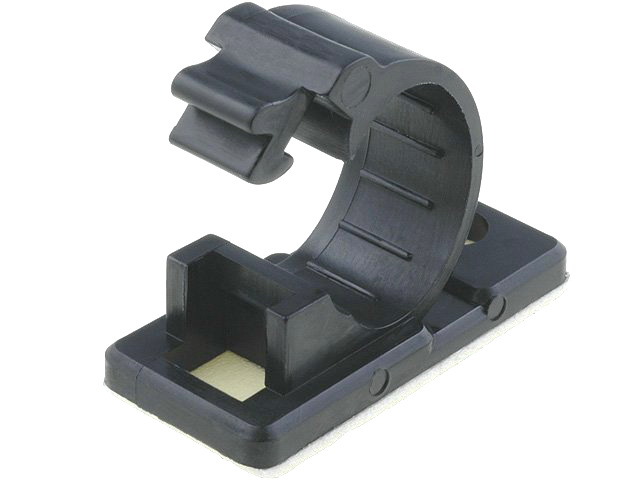 Suport cablu autoadeziv, bucla 12mm, 8J-S