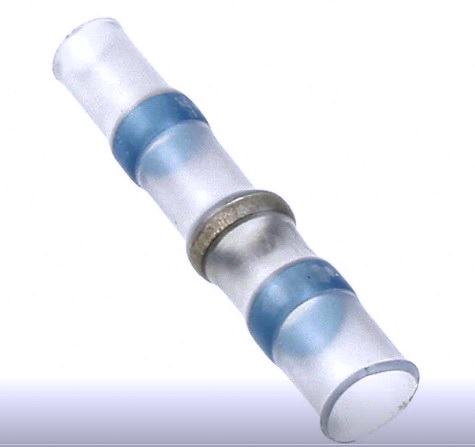 Terminal imbinare conductor, diametru 2.5mm, lungime 24.5mm, 2.7mm2, B-155-03, RAYCHEM - TE CONNECTIVITY