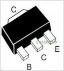 BST52, SI-N, Darlington  80V, 1 W, 500 mA, SOT-89, 3 Pins