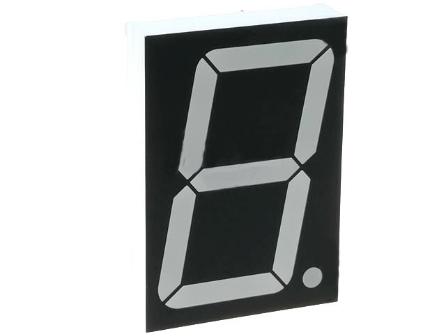 LED afisaj, display, 26mm, verde, AC, OPD-S10020UPG-BW