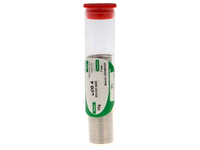 Aliaj lipit fara Pb; Sn96,5Ag3Cu0,5; fludor; 1mm; 16g; ECO4-10/16FL