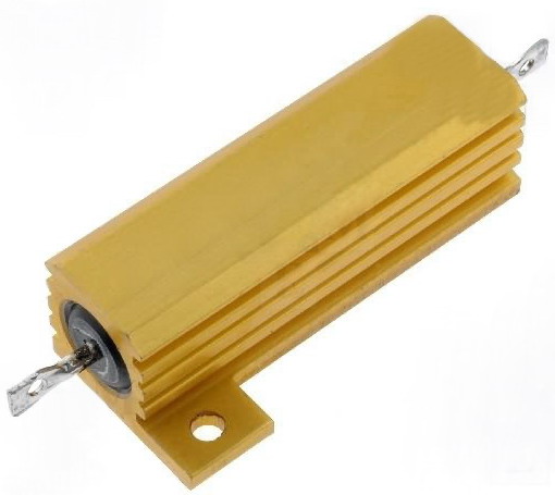 Rezistenta 22R, putere, bobinat, 50W, 5%, cu radiator, AX50W-22R