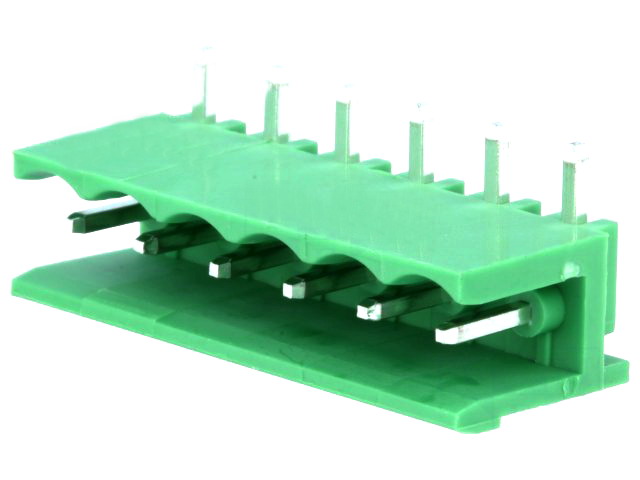 Conector pcb; soclu; tata; 5.08mm; 6 pini; 15A, TBG-5-KB-6P/GN