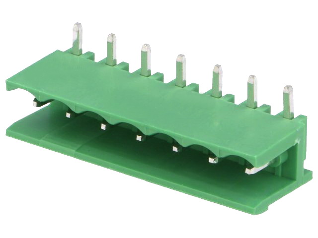 Conector pcb; soclu; tata; 5.08mm; 7 pini; TBG-5-KB-7P/GN