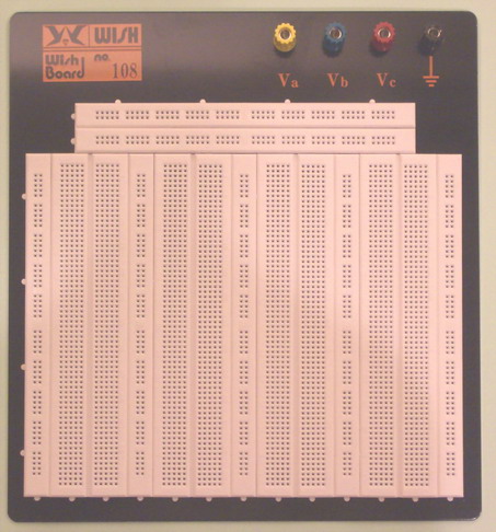 Placa test, Breadboard, 2560 puncte, 240x260mm, WB-108