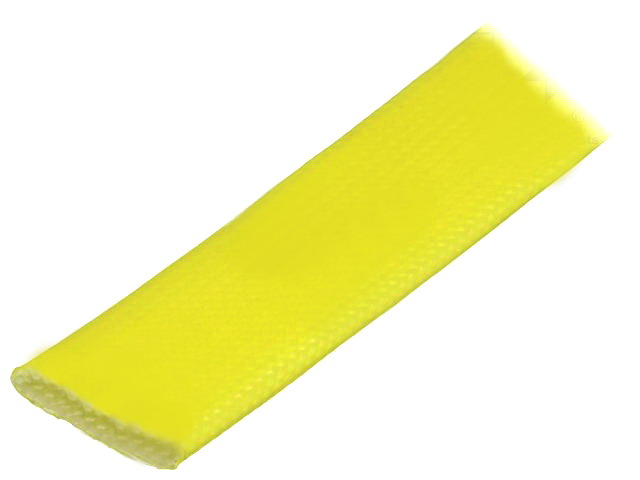 Tub electroizolant, manson, fibra sticla, 16mm, -30/+155C, 3kV/mm, SVF3-16.0-YE