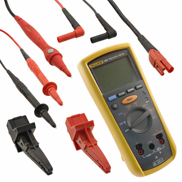 Multimetru digital, megohmetru, 1000V, sonde masura, cabluri, FLK-1507, FLUKE