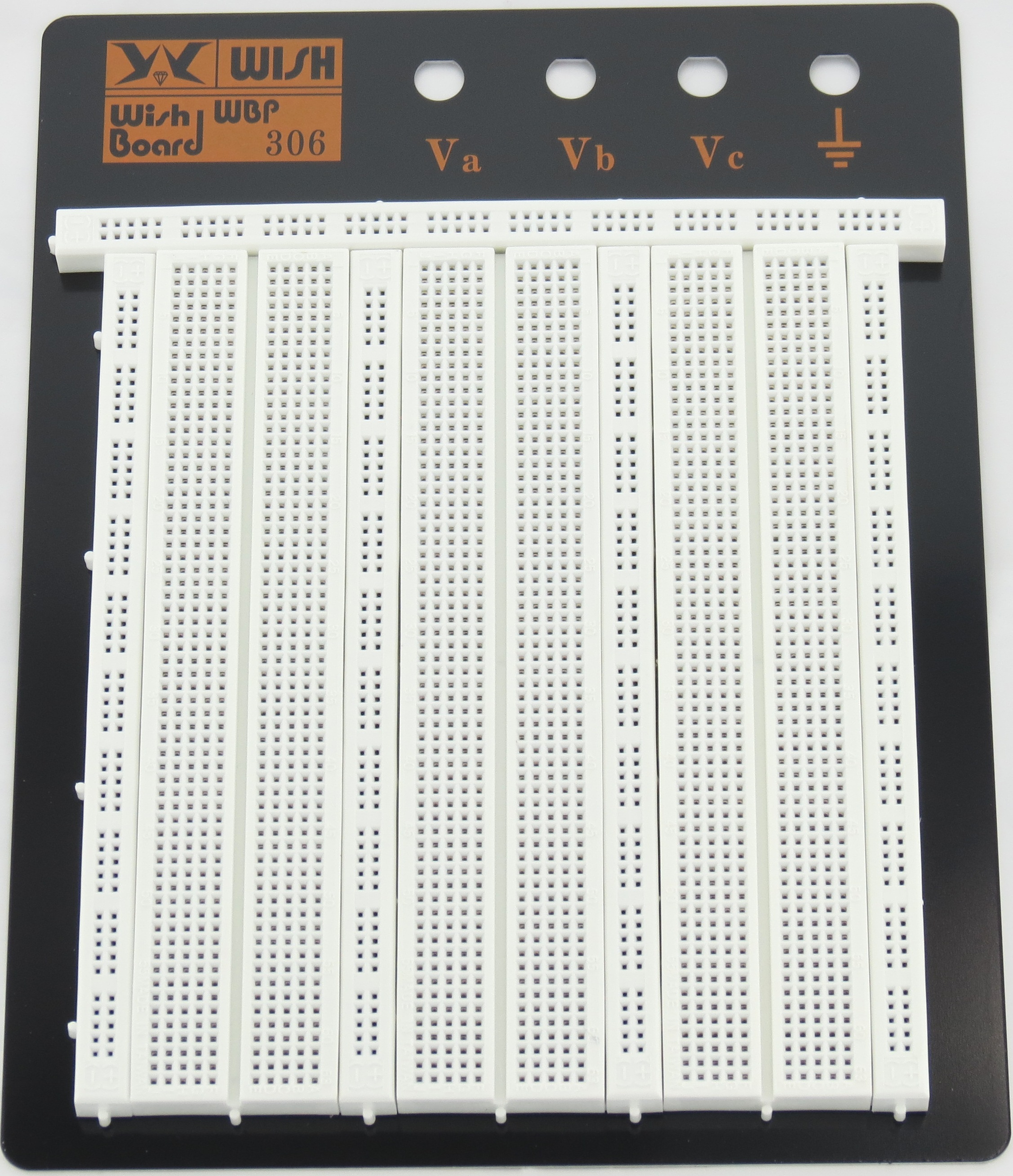 Placa test, Breadboard, 500 puncte, 175x230mm, WBP-306