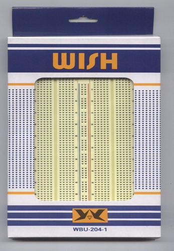 Placa test, Breadboard, 1280 puncte, WBU-204-1
