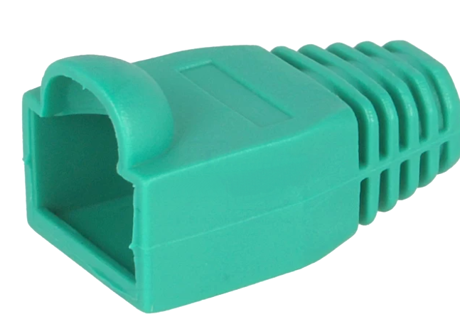 Capion mufa RJ45, verde, de protectie, RJ45B/GREEN