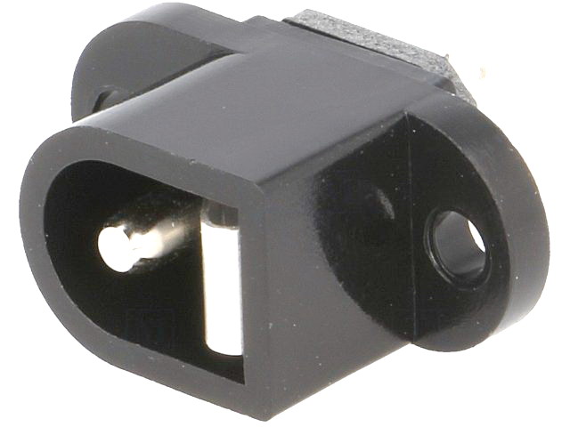 Soclu alimentare DC; tata; 5.5/2.5mm; 1A; NEB/J25