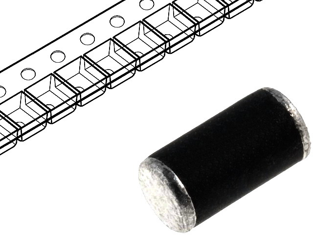 SM5063, DIODA, 2A, 1000V, MELF, DIOTEC SEMICONDUCTOR