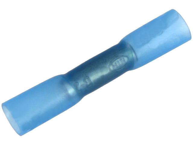 Terminal imbinare, cositorit, izolatie termocontractabila, manson, albastru, 2mm2, SB1614
