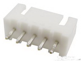 Soclu tata; cablu-placa; 5 pini; pas 2.5mm; drept; B5B-XH-A