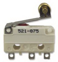 Microintrerupator lamela, cu rola, 5A/250V, IP67, 19N402R15,  ITW SWITCHES