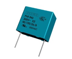 10nF/300VAC, condensator polipropilena, X2, safety, RM10, KEMET