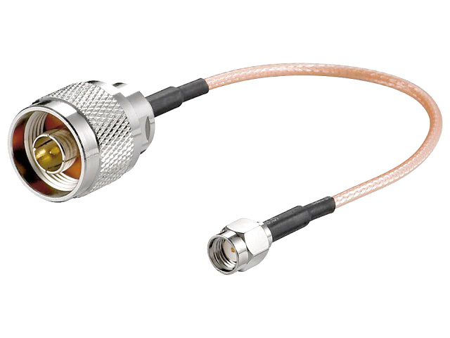 Adaptor cablu, SMA-RP, mama, mufa N, RP-SMAF-N