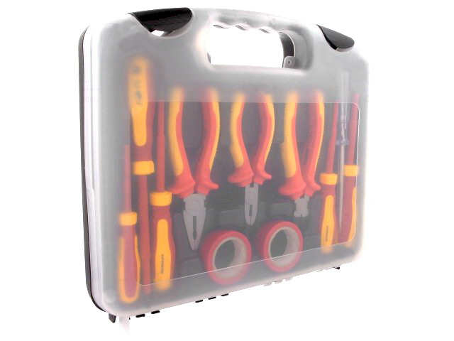 Trusa clesti si surubelnite, trusa electrician, 11 piese, 1000V, IEC60900, NB-05SET