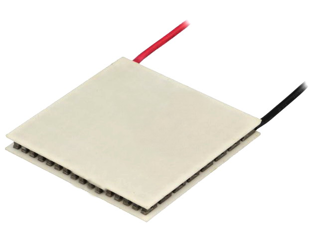 Modul Peltier; 15.4V; 7.5A; 40x40x3.6mm; 75W; Al2O3; 16AWG; 68C; TEC1-12707
