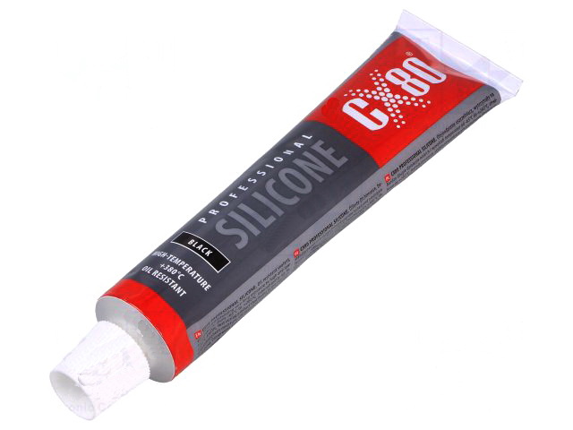 Guma siliconica, solutie profesionala, etansare, utilizare -65C/260C, SILIKON PROFESSIONAL, CX-80