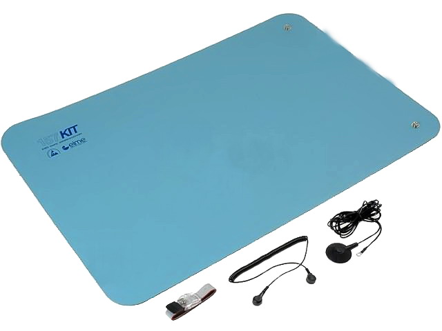 Kit de protectie antistatica, pt.masa; 900x600mm, 157KIT-AS-B60X90BL