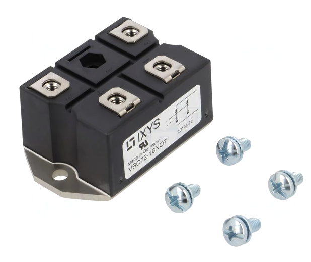 Punte monofazata, 72A, 1600V, VBO72-16NO7, IXYS