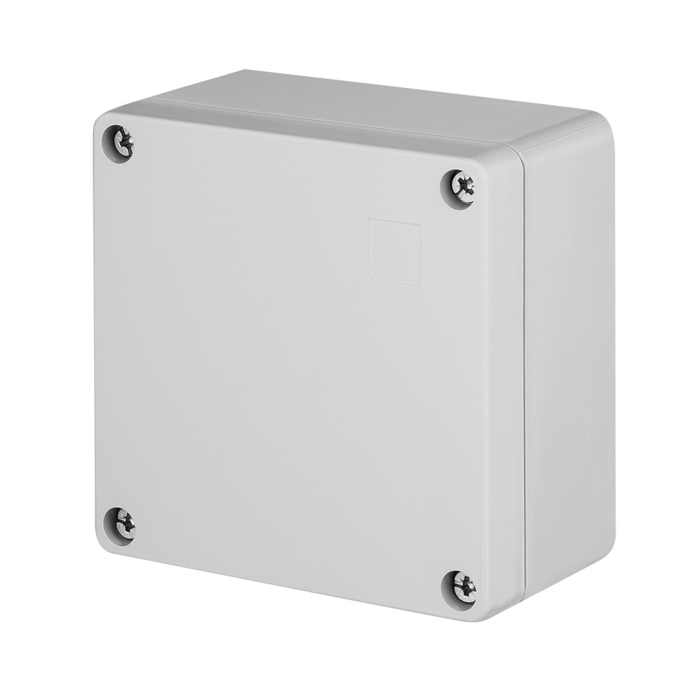 Carcasa ABS gri, IP65, IK07, capac gri, 105x105x66mm, EPN-2701-00