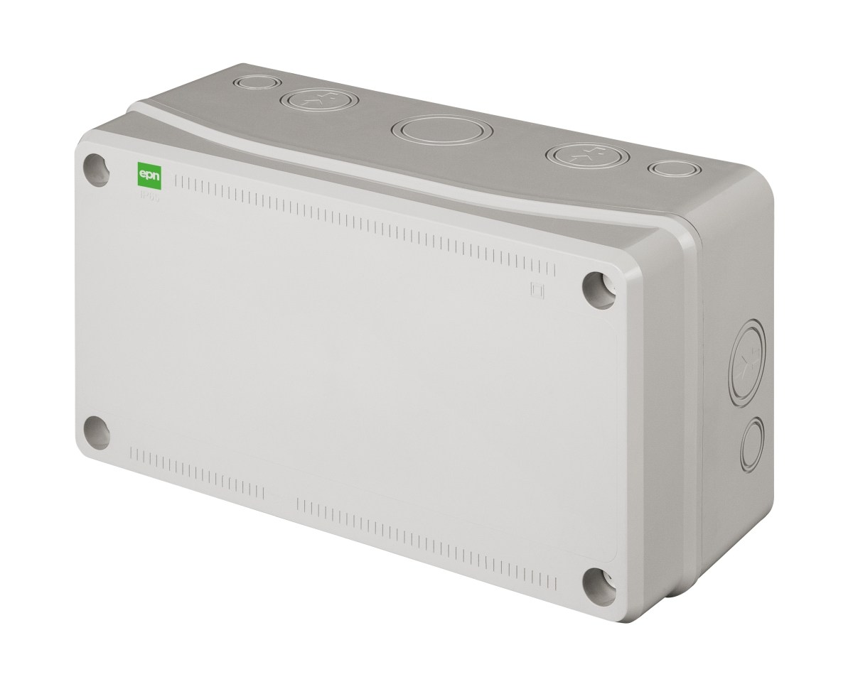 Carcasa ABS gri, IP65, IK07, capac gri, 330x506x130mm, EPN-2751-00