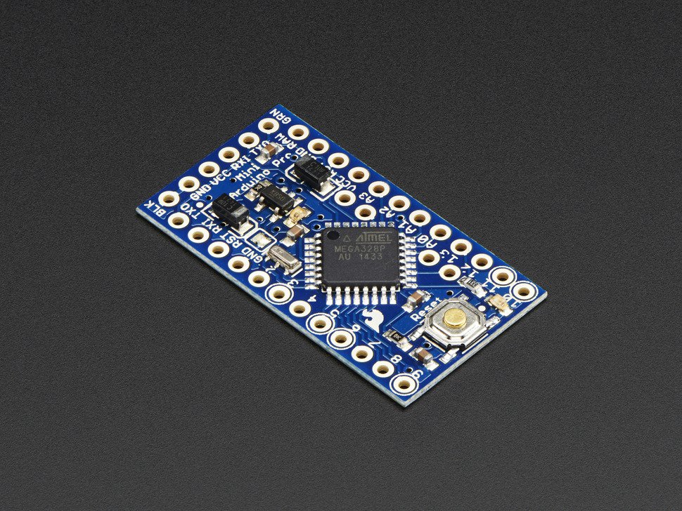 Arduino Pro Mini,  328; ATmega328 ; 3.3V, 16MHz; 2377, ADAFRUIT