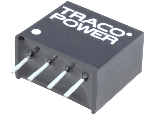 Convertor DC/DC, 1W, Uintr:12V, Uies:12VDC, Iies:80mA, SIP4, TME1212S