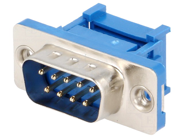 Conector tata, 9 PIN, pt cablu banda, DSF-09LC